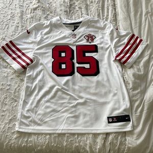 NWT 49ers Kittle white Jersey